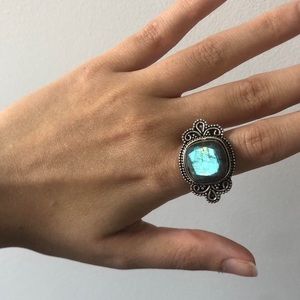Labradorite .925 Ring Size 6